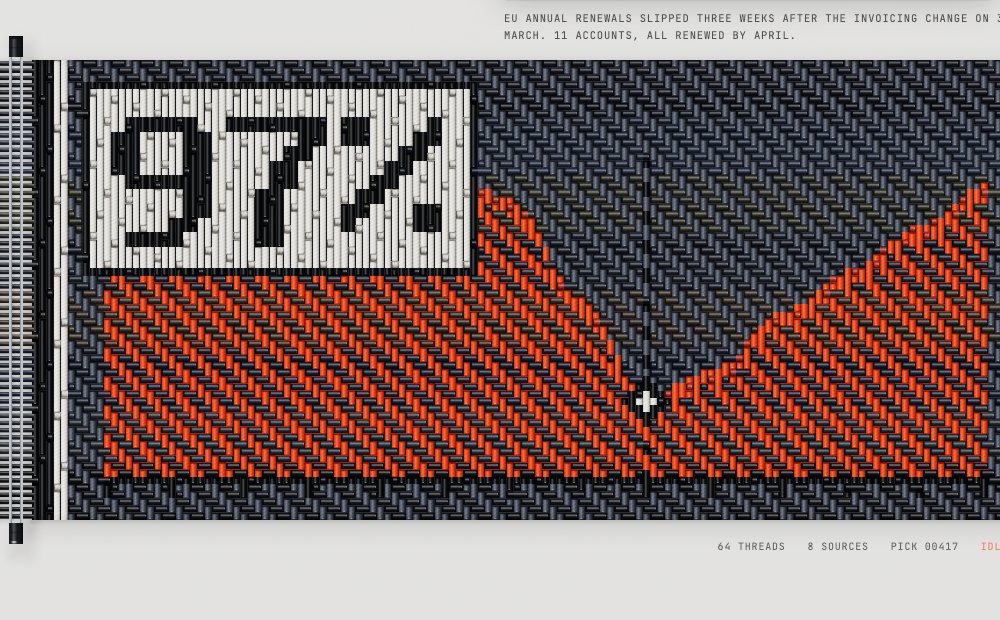 A completed answer woven from the source threads